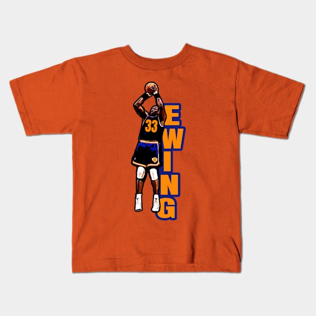 Knicks Ewing 33 Kids T-Shirt by Gamers Gear